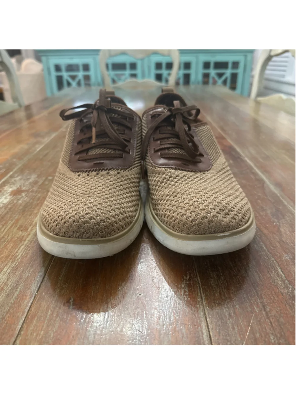 Cole Haan ZERØGRAND Stitchlite Knit Wingtip Oxford Sneakers - Men’s Size 10
